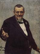 Ilia Efimovich Repin Si Pasuo Weiqi portrait china oil painting reproduction